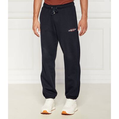 Guess Jeans Spodnie dresowe Regular Fit granatowy L Guess Jeans Spodnie dresowe Regular Fit granatowy L