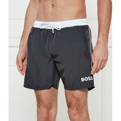 Boss BLACK Szorty kąpielowe Starfish Regular Fit grafitowy S Boss BLACK Szorty kąpielowe Starfish Regular Fit grafitowy S