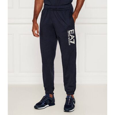 EA7 Spodnie dresowe Modern fit granatowy M EA7 Spodnie dresowe Modern fit granatowy M
