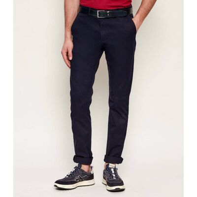 Tommy Hilfiger Spodnie chino CORE BLEECKER 1985 Slim Fit granatowy 32/34 Tommy Hilfiger Spodnie chino CORE BLEECKER 1985 Slim Fit granatowy 32/34