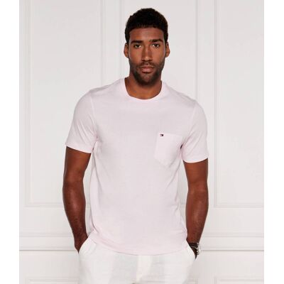 Tommy Hilfiger T-shirt TH x F.C. Liverpool Regular Fit pudrowy róż XL Tommy Hilfiger T-shirt TH x F.C. Liverpool Regular Fit pudrowy róż XL