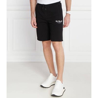 Karl Lagerfeld Szorty Regular Fit czarny XXXL Karl Lagerfeld Szorty Regular Fit czarny XXXL
