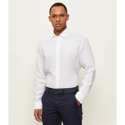 Bogner Lniana koszula TIMI Regular Fit biały XL Bogner Lniana koszula TIMI Regular Fit biały XL