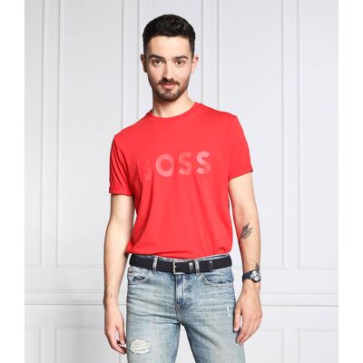 Boss BLACK T-shirt Tiburt Regular Fit czerwony M Boss BLACK T-shirt Tiburt Regular Fit czerwony M
