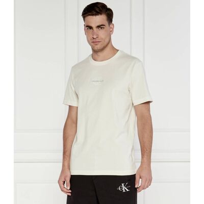 Calvin Klein Jeans T-shirt Regular Fit ecru XL Calvin Klein Jeans T-shirt Regular Fit ecru XL