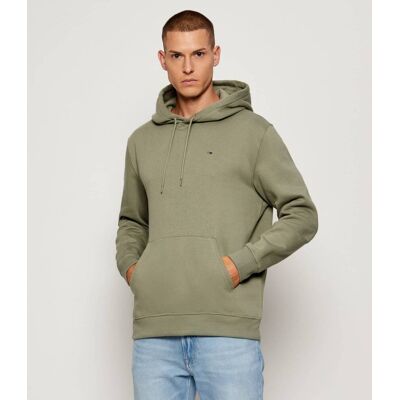 Tommy Jeans Bluza Regular Fit zielony XXXL Tommy Jeans Bluza Regular Fit zielony XXXL