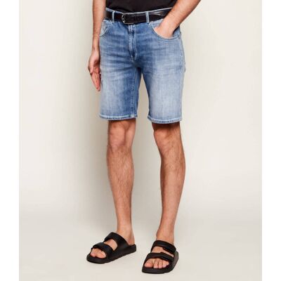 DONDUP - made in Italy Jeansowe szorty DERICK Regular Fit niebieski 36 DONDUP - made in Italy Jeansowe szorty DERICK Regular Fit niebieski 36