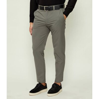 Boss ORANGE Spodnie chino Chino-Tapered-DS-10 Tapered fit szary 32/32 Boss ORANGE Spodnie chino Chino-Tapered-DS-10 Tapered fit szary 32/32