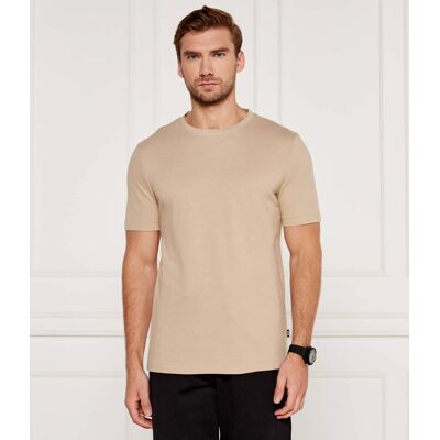 Boss BLACK T-shirt Tiburt Regular Fit beżowy XXXL Boss BLACK T-shirt Tiburt Regular Fit beżowy XXXL