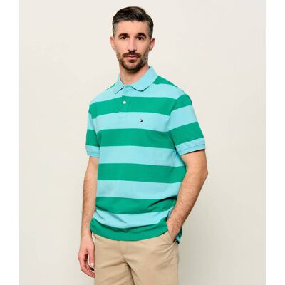 Tommy Hilfiger Polo Classic fit zielony L Tommy Hilfiger Polo Classic fit zielony L