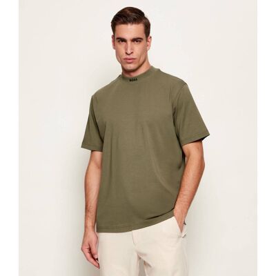Boss GREEN T-shirt Collar Regular Fit stretch zielony XXL Boss GREEN T-shirt Collar Regular Fit stretch zielony XXL