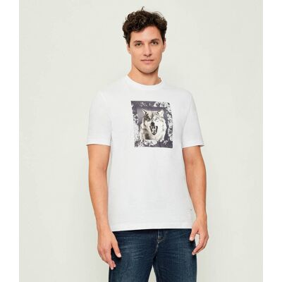 Boss ORANGE T-shirt Te_lupo Regular Fit biały L Boss ORANGE T-shirt Te_lupo Regular Fit biały L