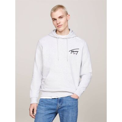 Tommy Jeans Bluza Regular Fit szary M Tommy Jeans Bluza Regular Fit szary M