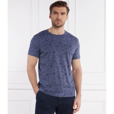 Joop! Jeans T-shirt Crispo Regular Fit granatowy XL Joop! Jeans T-shirt Crispo Regular Fit granatowy XL