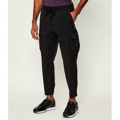 Boss GREEN Spodnie cargo T_Urbanex-CargoLight Tapered fit czarny 56 Boss GREEN Spodnie cargo T_Urbanex-CargoLight Tapered fit czarny 56