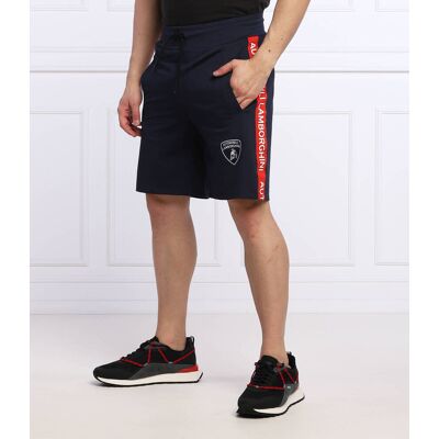 Automobili Lamborghini Szorty Relaxed fit granatowy XL Automobili Lamborghini Szorty Relaxed fit granatowy XL