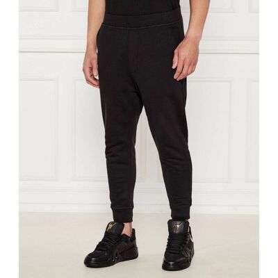 Dsquared2 Spodnie dresowe Dean Relaxed fit czarny XXL Dsquared2 Spodnie dresowe Dean Relaxed fit czarny XXL