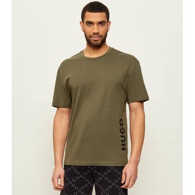 Hugo Bodywear T-shirt RN Relaxed fit oliwkowy XXL Hugo Bodywear T-shirt RN Relaxed fit oliwkowy XXL