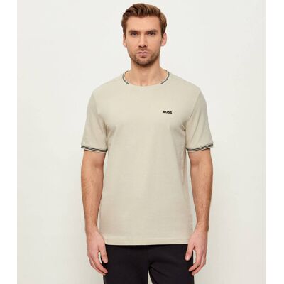 Boss GREEN T-shirt Taul Regular Fit stretch beżowy XL Boss GREEN T-shirt Taul Regular Fit stretch beżowy XL
