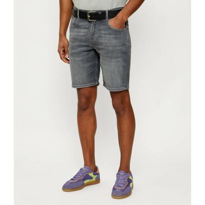 Hechter Paris Szorty H-SENLIS Regular Fit szary 36 Hechter Paris Szorty H-SENLIS Regular Fit szary 36
