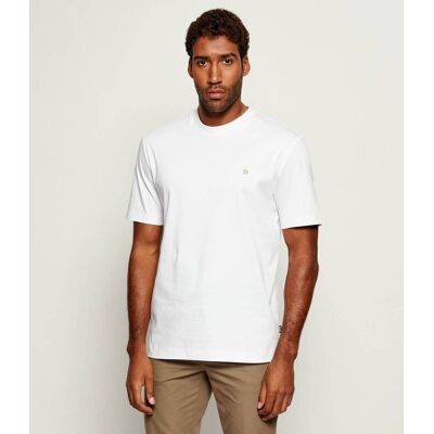 Boss BLACK T-shirt C-Taut Regular Fit mercerised biały XL Boss BLACK T-shirt C-Taut Regular Fit mercerised biały XL
