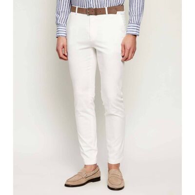 Sand Copenhagen Spodnie chino Craig SS Slim Fit ecru 52 Sand Copenhagen Spodnie chino Craig SS Slim Fit ecru 52