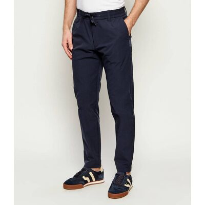 Boss ORANGE Spodnie chino Chino-Tapered-DS-10 Tapered fit granatowy 32/34 Boss ORANGE Spodnie chino Chino-Tapered-DS-10 Tapered fit granatowy 32/34