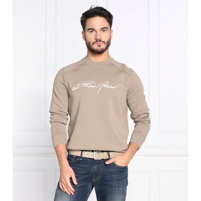 Giorgio Armani Emporio Armani Bluza Regular Fit beżowy XXL Giorgio Armani Emporio Armani Bluza Regular Fit beżowy XXL