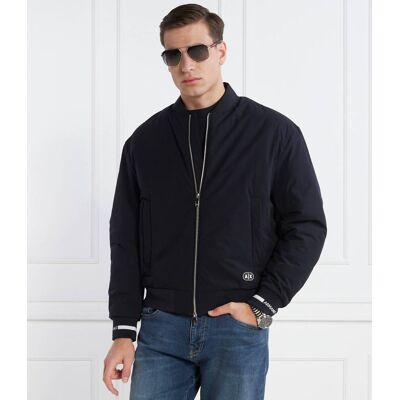 Giorgio Armani Exchange Kurtka bomber Regular Fit granatowy S Giorgio Armani Exchange Kurtka bomber Regular Fit granatowy S
