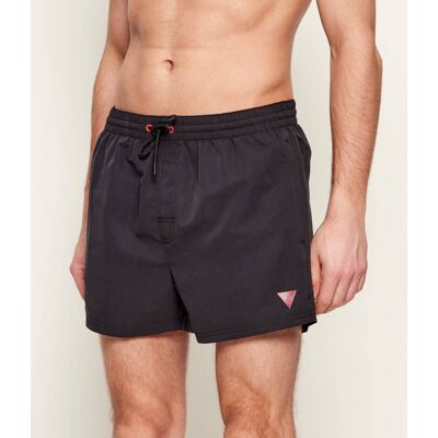 Guess Underwear Szorty kąpielowe NEW BASIC Regular Fit czarny M Guess Underwear Szorty kąpielowe NEW BASIC Regular Fit czarny M
