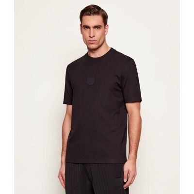 HUGO T-shirt Darvish Regular Fit czarny S HUGO T-shirt Darvish Regular Fit czarny S