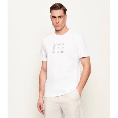 Bogner Fire + Ice T-shirt BALDUIN2 Regular Fit biały XL Bogner Fire + Ice T-shirt BALDUIN2 Regular Fit biały XL