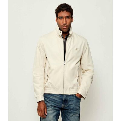 Boss BLACK Kurtka bomber H-Coiner-253 Regular Fit ecru 54 Boss BLACK Kurtka bomber H-Coiner-253 Regular Fit ecru 54