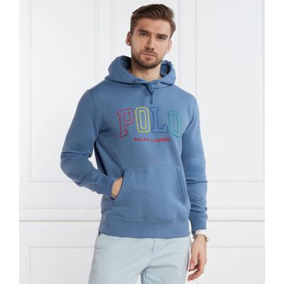 Polo Ralph Lauren Bluza Regular Fit niebieski S Polo Ralph Lauren Bluza Regular Fit niebieski S