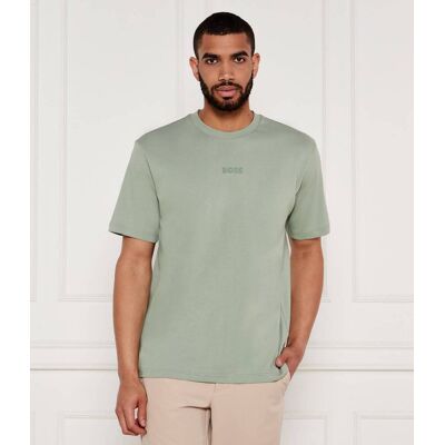 Boss GREEN T-shirt Tee 10 Regular Fit zielony XXL Boss GREEN T-shirt Tee 10 Regular Fit zielony XXL