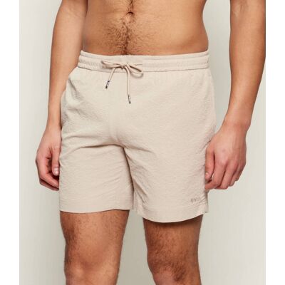 Boss BLACK Szorty kąpielowe Relax_Trunk Regular Fit beżowy M Boss BLACK Szorty kąpielowe Relax_Trunk Regular Fit beżowy M