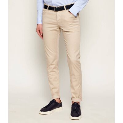 Jacob Cohen Spodnie NICK Slim Fit beżowy 32 Jacob Cohen Spodnie NICK Slim Fit beżowy 32