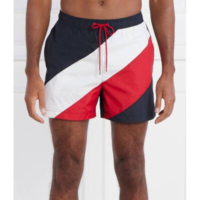 Tommy Hilfiger Szorty kąpielowe Regular Fit granatowy L Tommy Hilfiger Szorty kąpielowe Regular Fit granatowy L