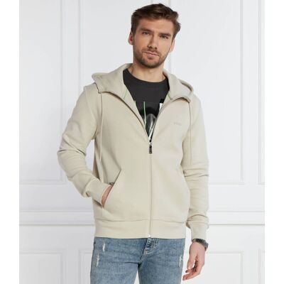 Boss GREEN Bluza Saggy Regular Fit beżowy XXXL Boss GREEN Bluza Saggy Regular Fit beżowy XXXL
