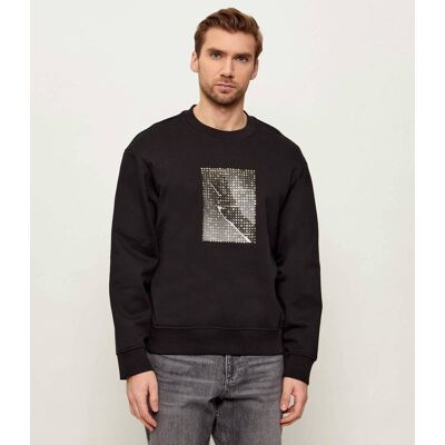 Giorgio Armani Exchange Bluza Relaxed fit czarny XXL Giorgio Armani Exchange Bluza Relaxed fit czarny XXL