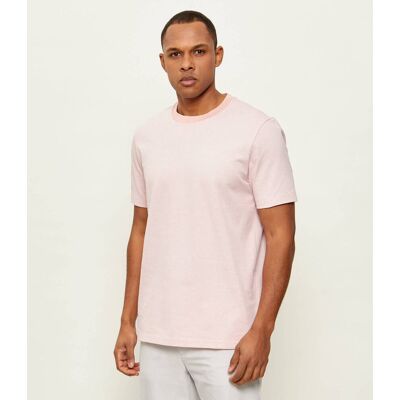 Boss BLACK T-shirt H-Thompson 102 Regular Fit różowy XXL Boss BLACK T-shirt H-Thompson 102 Regular Fit różowy XXL