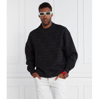 HUGO Bluza Dippins Regular Fit czarny XL HUGO Bluza Dippins Regular Fit czarny XL