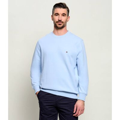 Tommy Hilfiger Bluza TERRY Regular Fit błękitny M Tommy Hilfiger Bluza TERRY Regular Fit błękitny M