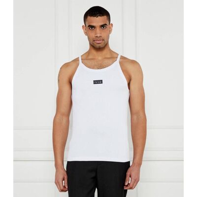Versace Jeans Couture Tank top Slim Fit biały L Versace Jeans Couture Tank top Slim Fit biały L