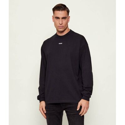 HUGO Bluza Daposo Regular Fit czarny S HUGO Bluza Daposo Regular Fit czarny S