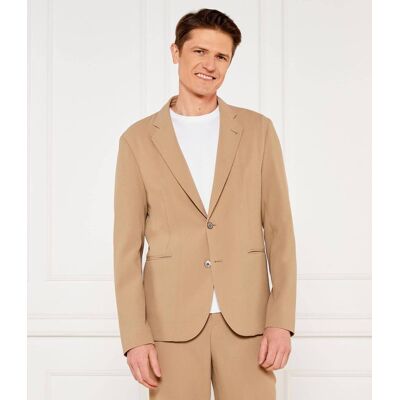 Giorgio Armani Emporio Armani Marynarka ICON Regular Fit beżowy 50 Giorgio Armani Emporio Armani Marynarka ICON Regular Fit beżowy 50