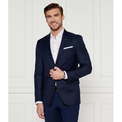 Boss BLACK Wełniana marynarka H-Hutson Slim Fit granatowy 52 Boss BLACK Wełniana marynarka H-Hutson Slim Fit granatowy 52