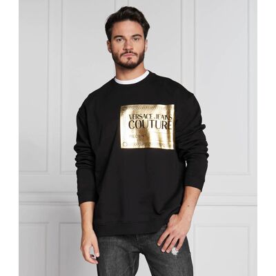 Versace Jeans Couture Bluza Relaxed fit czarny M Versace Jeans Couture Bluza Relaxed fit czarny M