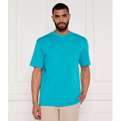 Boss GREEN T-shirt Tee 10 Regular Fit turkusowy XXL Boss GREEN T-shirt Tee 10 Regular Fit turkusowy XXL