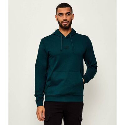 EA7 Bluza Regular Fit turkusowy M EA7 Bluza Regular Fit turkusowy M
